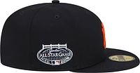 New Era New Era Yankees 59Fifty x Just DON Side Patch Fit - Adult Navy/Orange Size 7