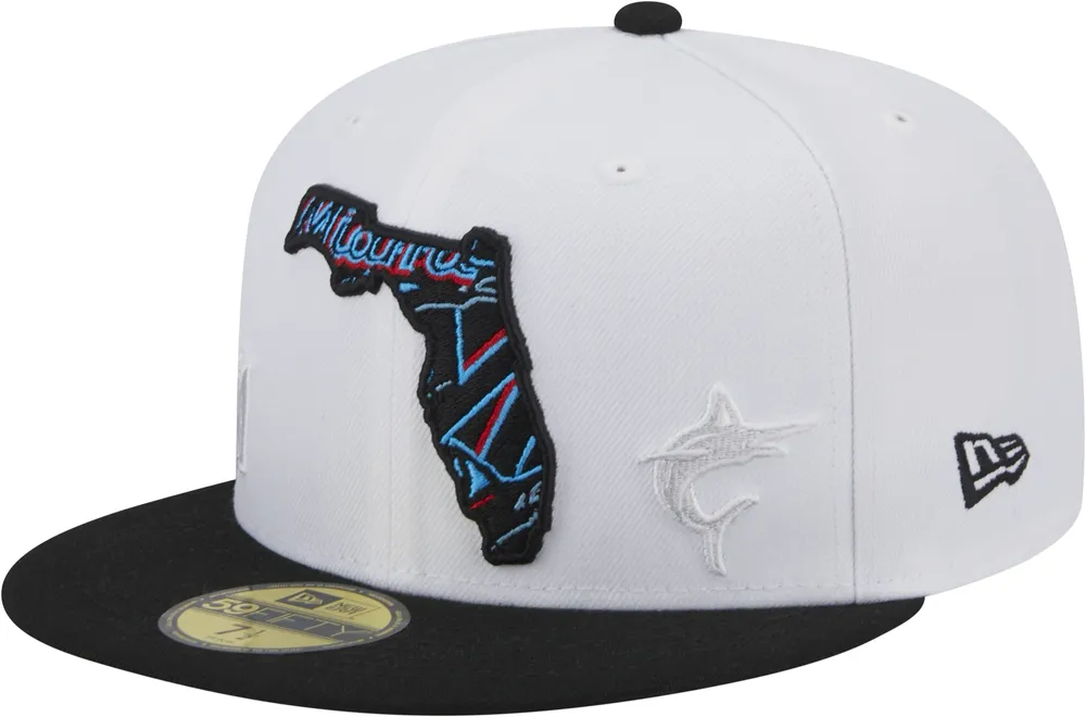 New Era Marlins 5950 State E1 - Men's