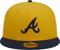 New Era Mens New Era Braves Color Pack 950 - Mens Navy/Yellow Size One Size