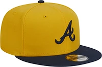 New Era Mens New Era Braves Color Pack 950 - Mens Navy/Yellow Size One Size
