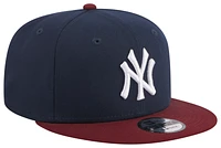 New Era Mens New Era Yankees 950 2 Tone Cap - Mens Maroon/Blue Size One Size