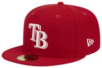 New Era Rays 5950 Evergreen Side Patch Fitted Hat - Adult 7