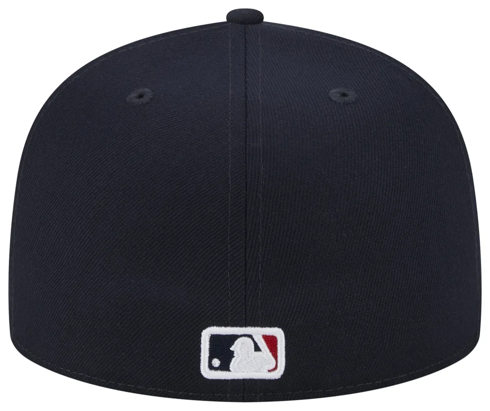 New Era Braves 5950 Evergreen Side Patch Fitted Hat - Adult 7