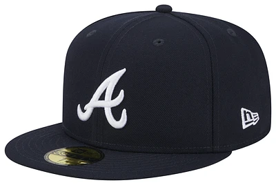 New Era Braves 5950 Evergreen Side Patch Fitted Hat - Adult 7