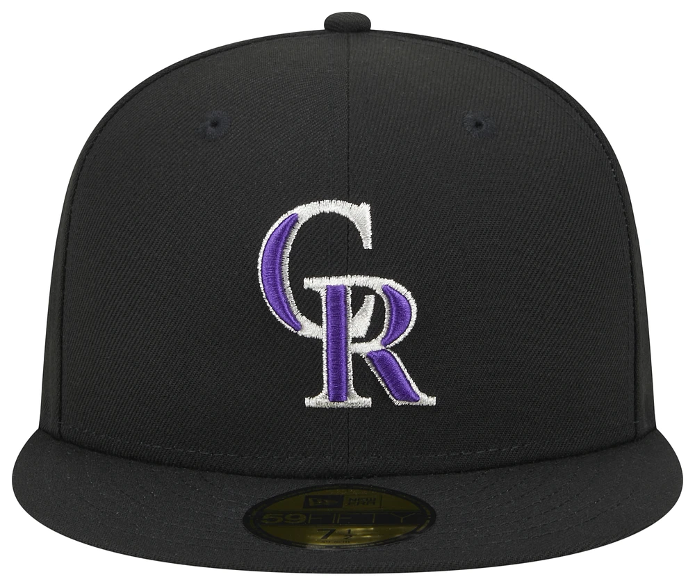 New Era Rockies 5950 Evergreen Side Patch Fitted Hat - Adult 7