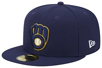 New Era Brewers 5950 Evergreen Side Patch Fitted Hat - Adult 7
