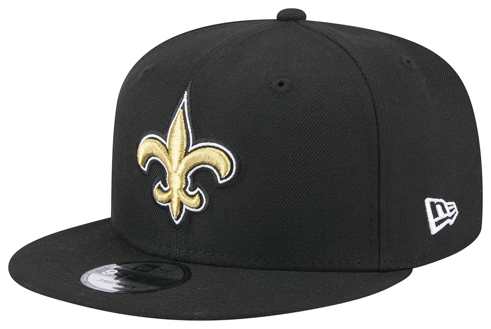 New Era Mens New Era Saints EG SP OTC Cap - Mens Black/Gold Size One Size