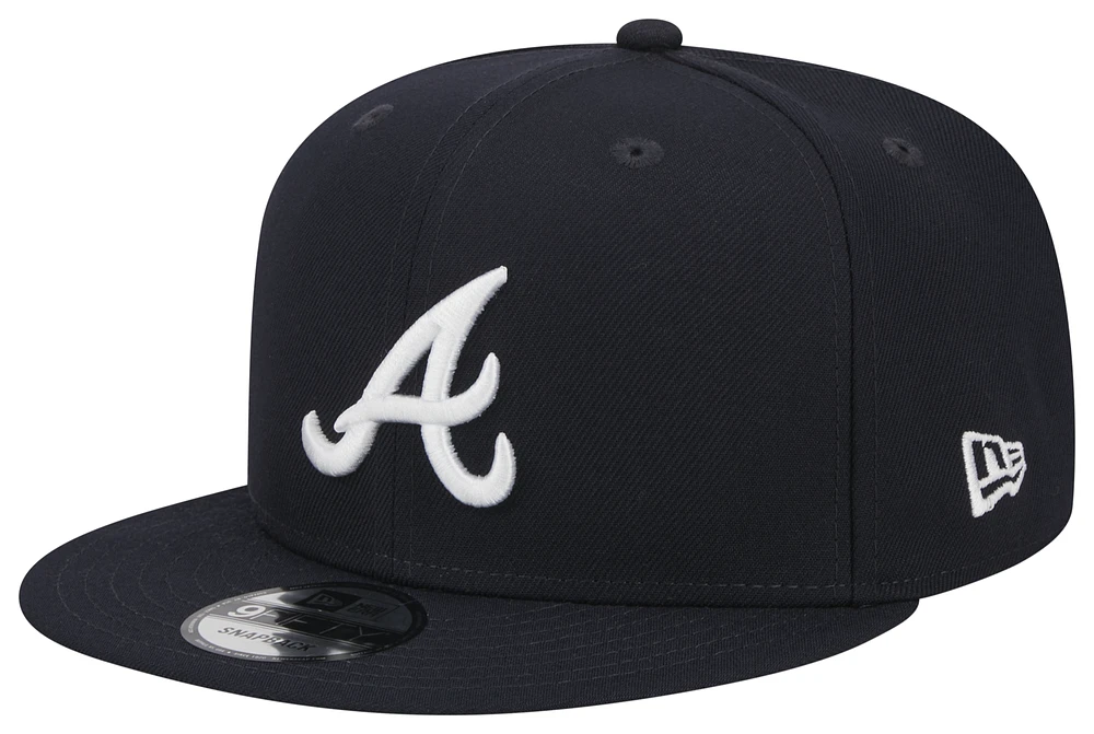 New Era Mens New Era Braves 950 EG Side Patch - Mens Navy/Navy Size One Size