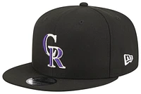 New Era Mens New Era Rockies 950 EG Side Patch - Mens Black/Black Size One Size