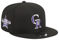 New Era Mens New Era Rockies 950 EG Side Patch - Mens Black/Black Size One Size