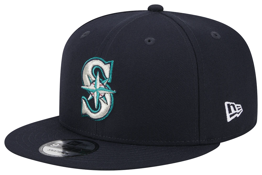 New Era Mens New Era Mariners 950 EG Side Patch - Mens Navy/Navy Size One Size