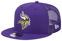 New Era New Era Vikings 950 Evergreen Trucker Hat - Adult Purple/Yellow Size One Size