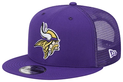 New Era New Era Vikings 950 Evergreen Trucker Hat - Adult Purple/Yellow Size One Size