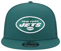 New Era New Era Jets 950 Evergreen Trucker Hat - Adult Green/White Size One Size