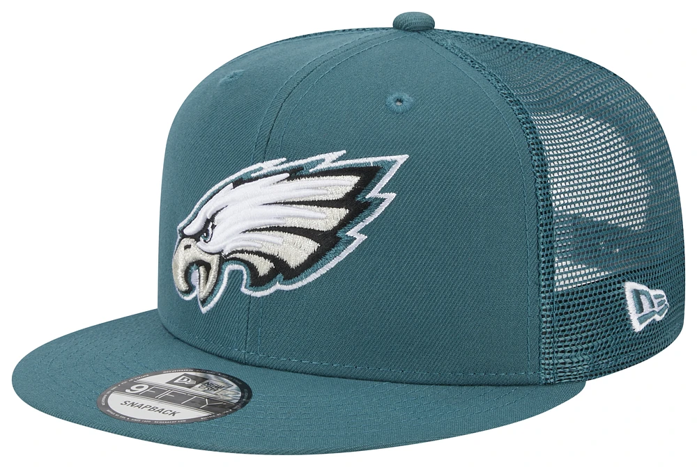 New Era New Era Eagles 950 Evergreen Trucker Hat - Adult Green/White Size One Size