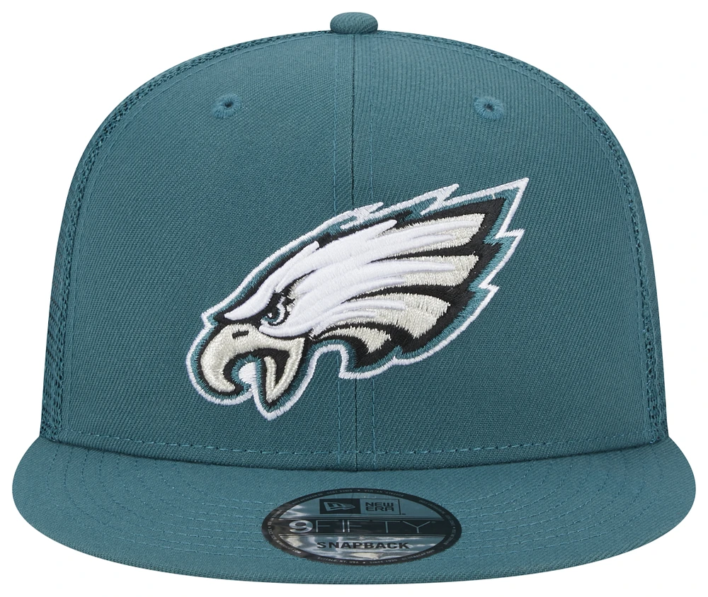 New Era New Era Eagles 950 Evergreen Trucker Hat - Adult Green/White Size One Size