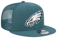 New Era New Era Eagles 950 Evergreen Trucker Hat - Adult Green/White Size One Size