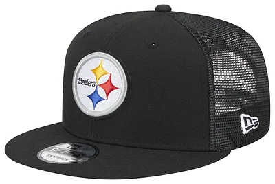 New Era New Era Steelers 950 Evergreen Trucker Hat - Adult Black/Yellow Size One Size