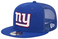 New Era New Era Giants 950 Evergreen Trucker Hat - Adult Blue/White Size One Size