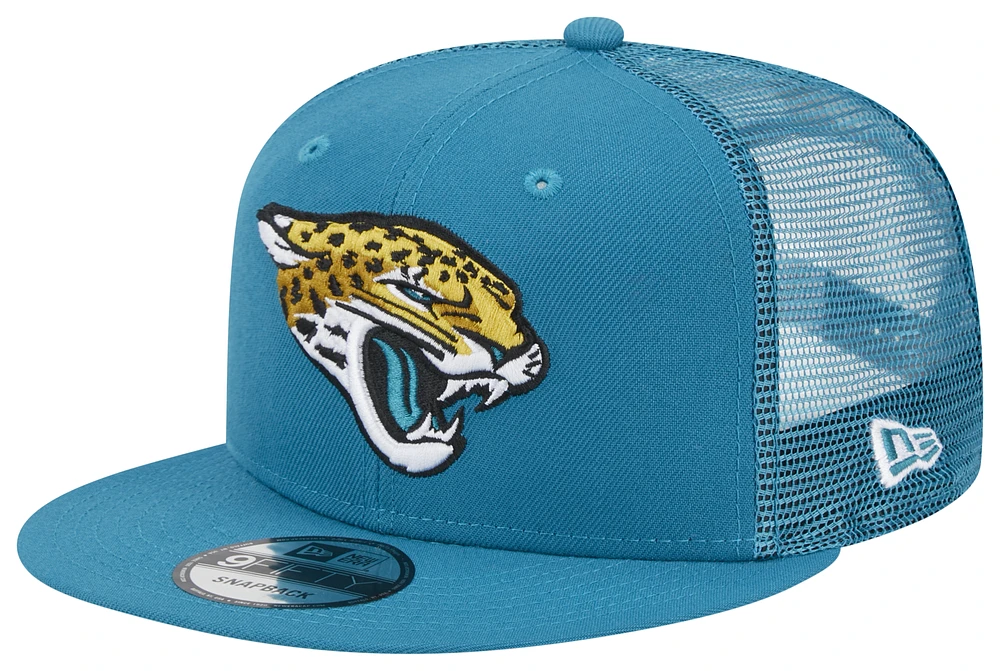 New Era New Era Jaguars 950 Evergreen Trucker Hat - Adult Teal/White Size One Size