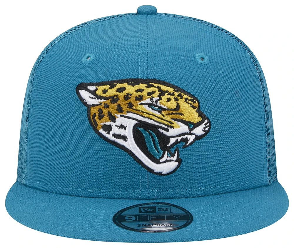 New Era New Era Jaguars 950 Evergreen Trucker Hat - Adult Teal/White Size One Size