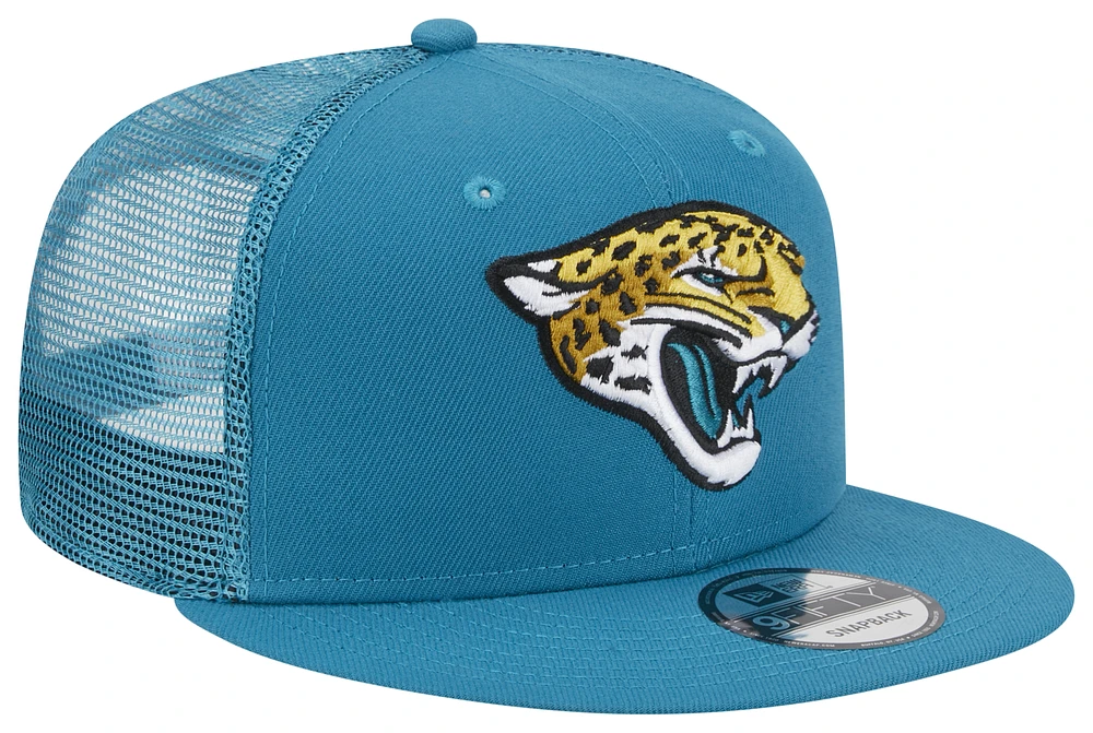 New Era New Era Jaguars 950 Evergreen Trucker Hat - Adult Teal/White Size One Size