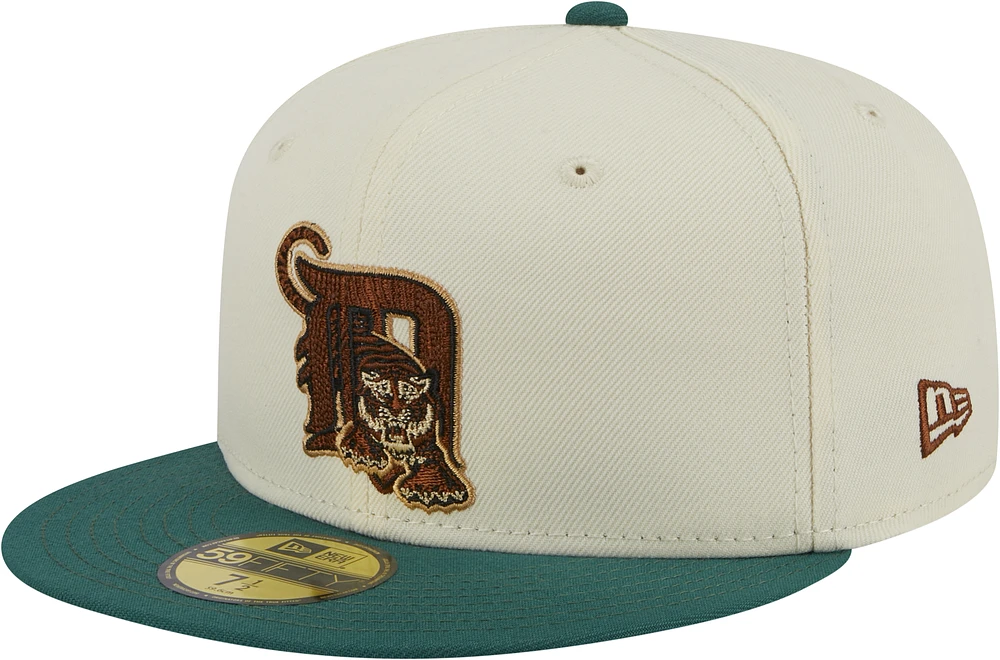 New Era New Era Tigers 5950 Camp 16753 Cap - Adult Tan/Multi Size 7