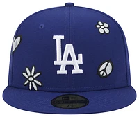 New Era Mens New Era Dodgers Sunlight Pop Cap - Mens Blue/White Size 7