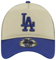 New Era Mens New Era Dodgers 940 All Day 16968 - Mens Tan/Blue Size One Size