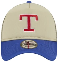 New Era New Era Rangers 940AF All Day 16968 Cap - Adult Tan/Blue Size One Size