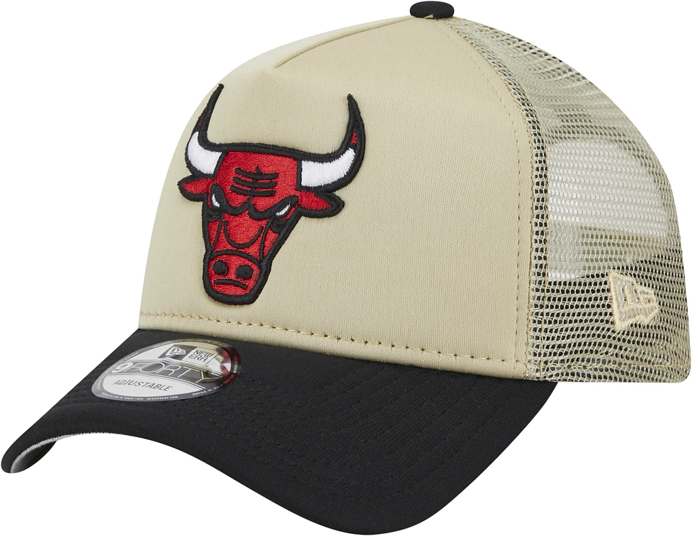 New Era New Era Bulls 940AF All Day 16968 Cap - Adult Tan/Black Size One Size