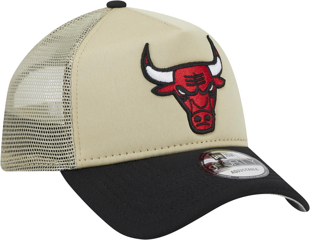 New Era New Era Bulls 940AF All Day 16968 Cap - Adult Tan/Black Size One Size