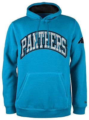 New Era Mens Panthers Chenille Hoodie - Blue/Blue