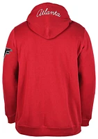 New Era Mens Falcons Chenille Hoodie - Red/Red