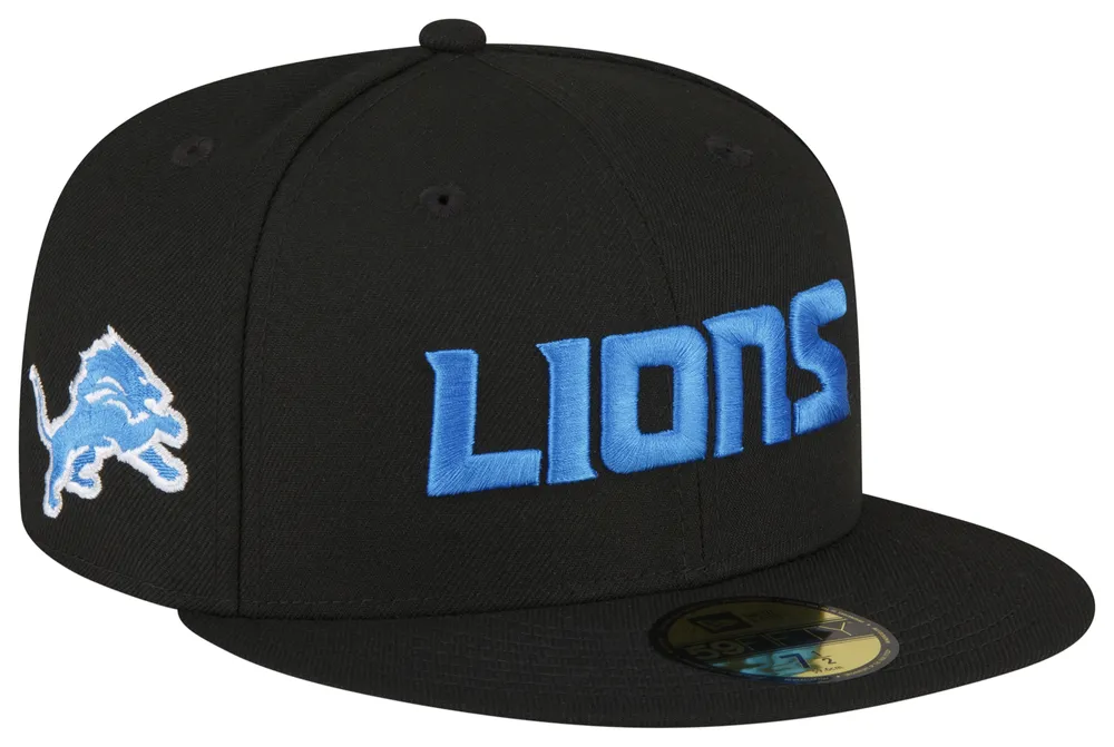 New Era New Era Lions 5950 Fitted Cap - Adult Black Size 7