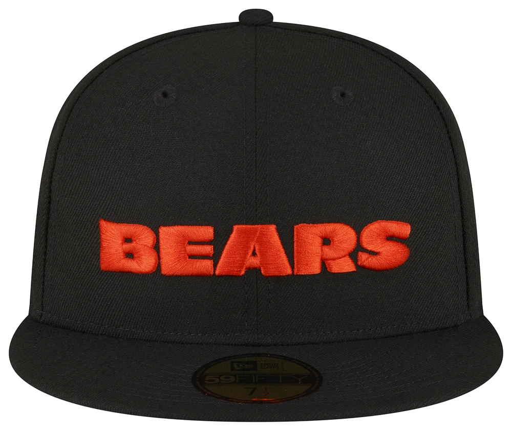 New Era New Era Bears 5950 Fitted Cap - Adult Black Size 7