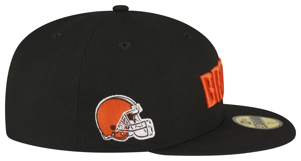 New Era New Era Browns 5950 Fitted Cap - Adult Black Size 7