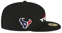 New Era New Era Texans 5950 Fitted Cap - Adult Black Size 7