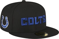 New Era New Era Colts 5950 Fitted Cap - Adult Black Size 7