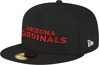 New Era New Era Cardinals 5950 Fitted Cap - Adult Black Size 7