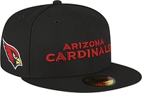 New Era New Era Cardinals 5950 Fitted Cap - Adult Black Size 7