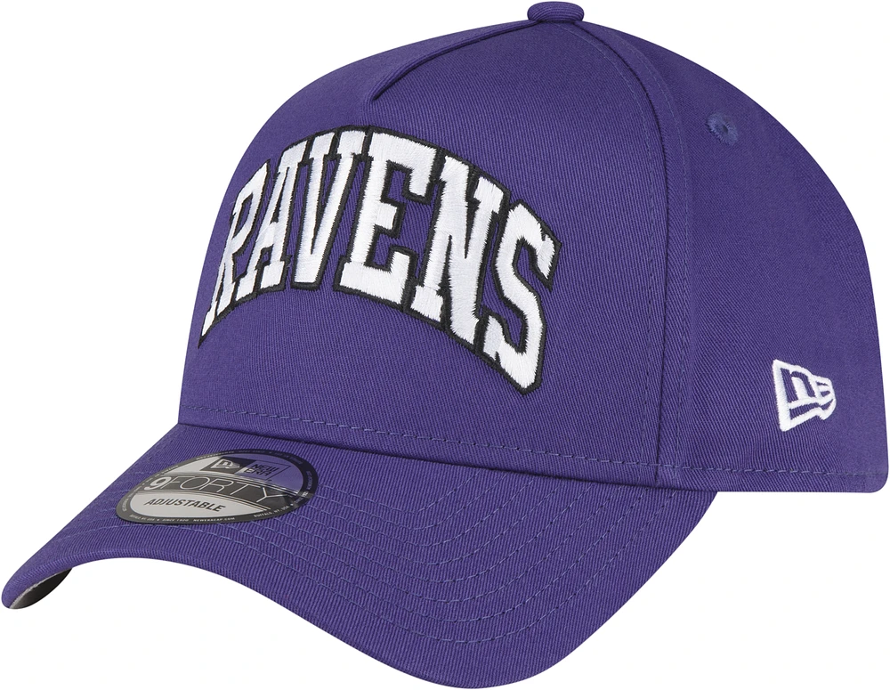 New Era New Era Ravens 940 A Frame - Adult Black Size One Size