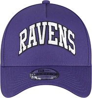 New Era New Era Ravens 940 A Frame - Adult Black Size One Size