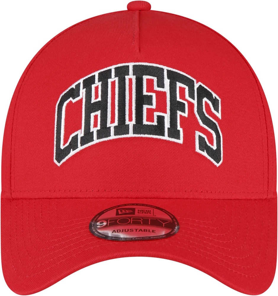 New Era New Era Chiefs 940 A Frame - Adult Black Size One Size