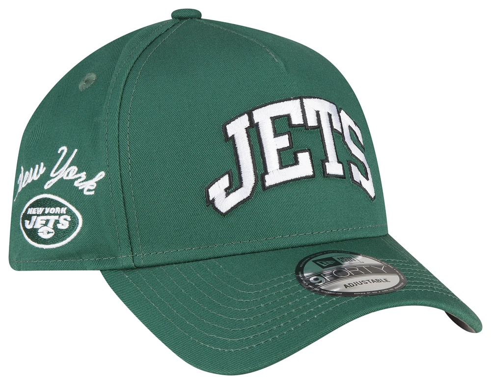 New Era New Era Jets 940 A Frame - Adult Black Size One Size