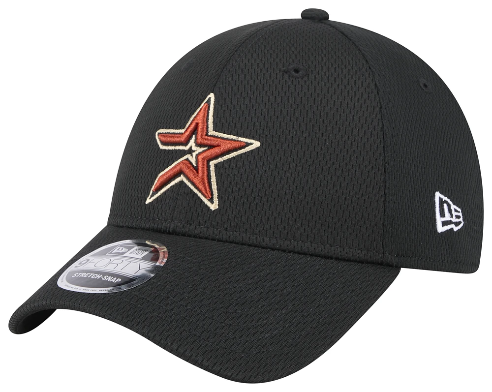 New Era Mens New Era Astros SS Evergreen OTC Cap