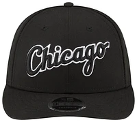 New Era New Era White Sox Felt 9FIFTY Cap - Adult Black/White Size One Size