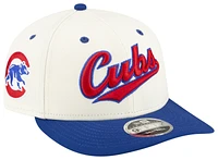 New Era New Era Cubs Felt 9FIFTY Cap - Adult White/Blue Size One Size