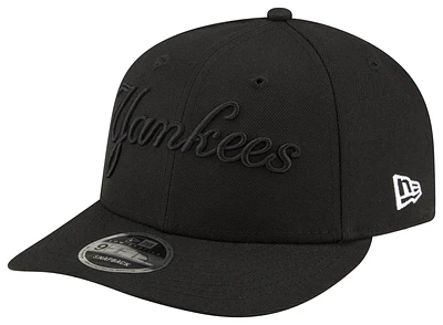 New Era New Era Yankees Felt 9FIFTY Cap - Adult Black/Black Size One Size