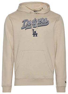New Era Mens Dodgers Hooded Pullover - Tan/Tan